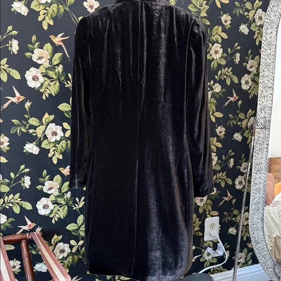 Per Se Brown Velvet duster - Picture 3 of 4